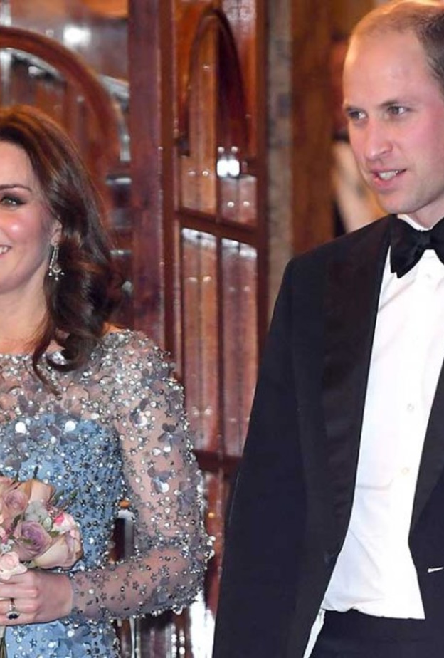الأمير وليام وكيت ميدلتون سيمثلون العائلة المالكة في حفل Royal Variety
