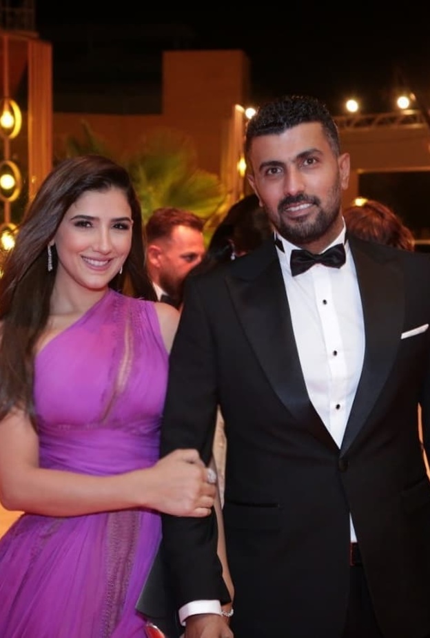 مي عمر وزوجها محمد سامي يحتفلان بعيد ميلاد ابنتهما الكبرى