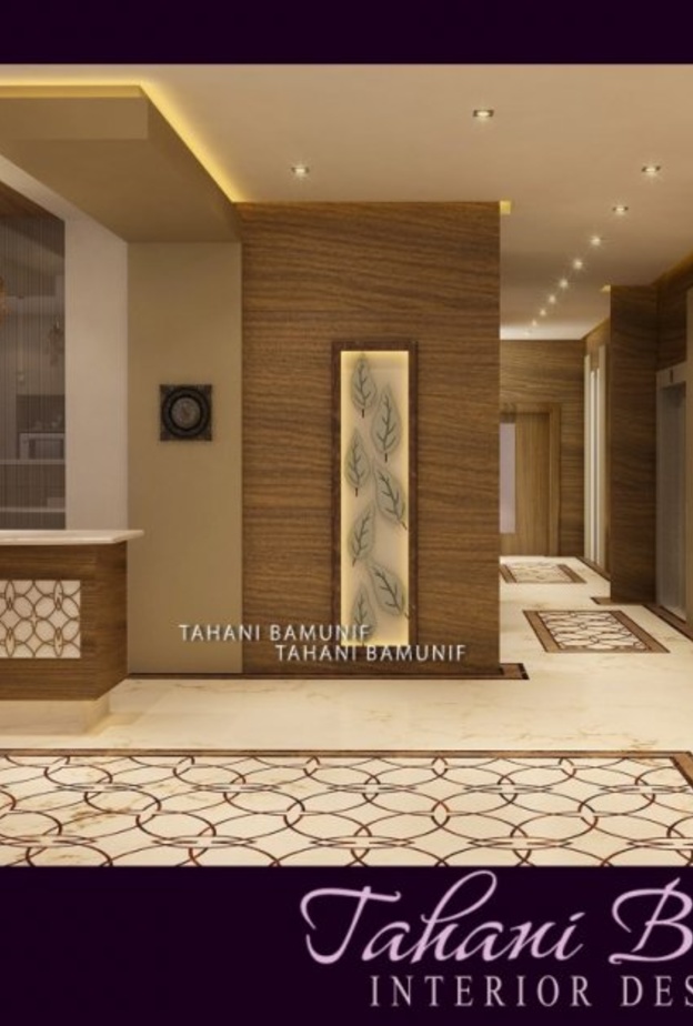 احدى تصاميم المصممة الداخلية تهاني بامنيف