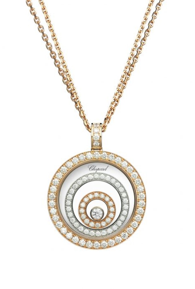 عقد ذهب وردي فاخر من Cartier