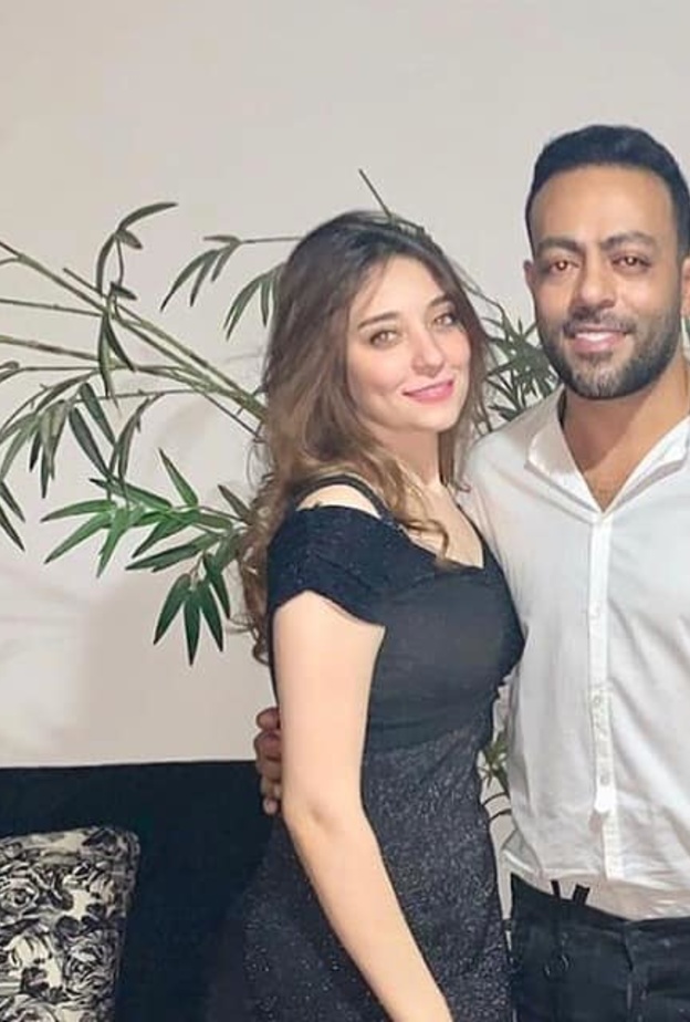 تامر عاشور ينفصل عن خطيبته ملكة الجمال السابقة دارين حلمي