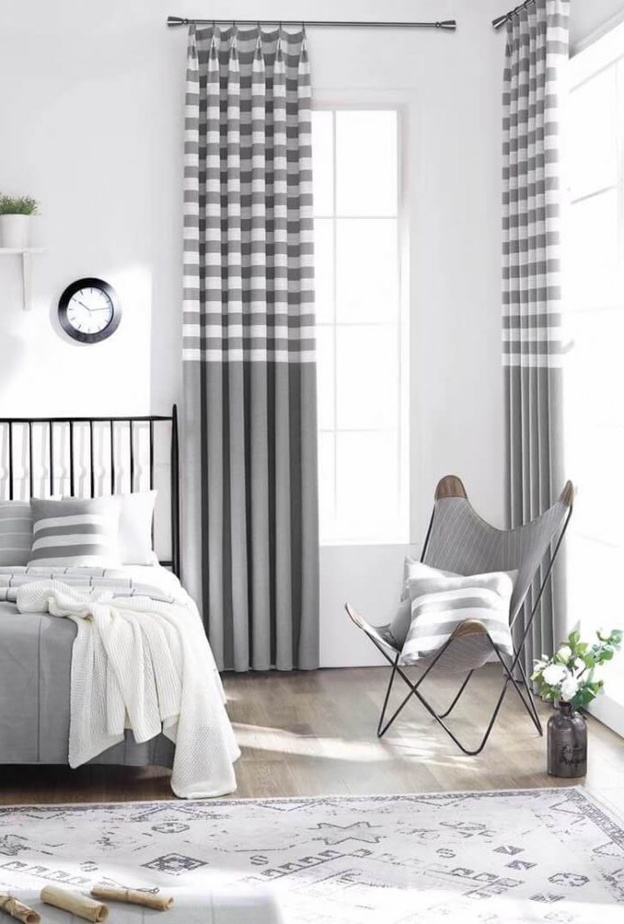 الفصل بين مكان النوم وزوايا الجلوس والقراءة في غرفة النوم