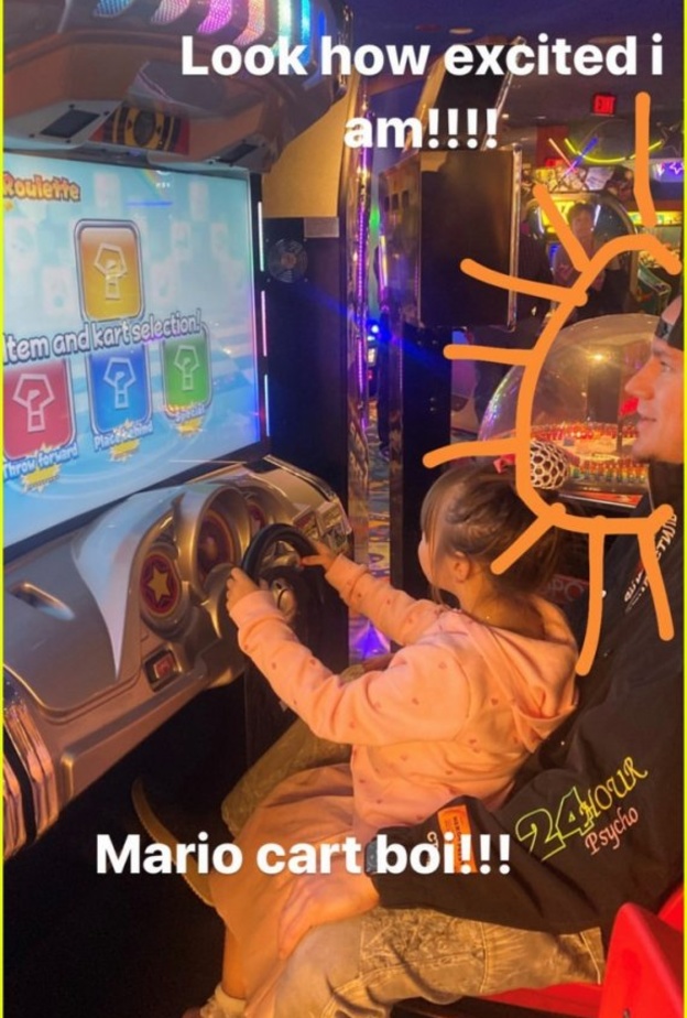 تشانينج تاتوم وابنته