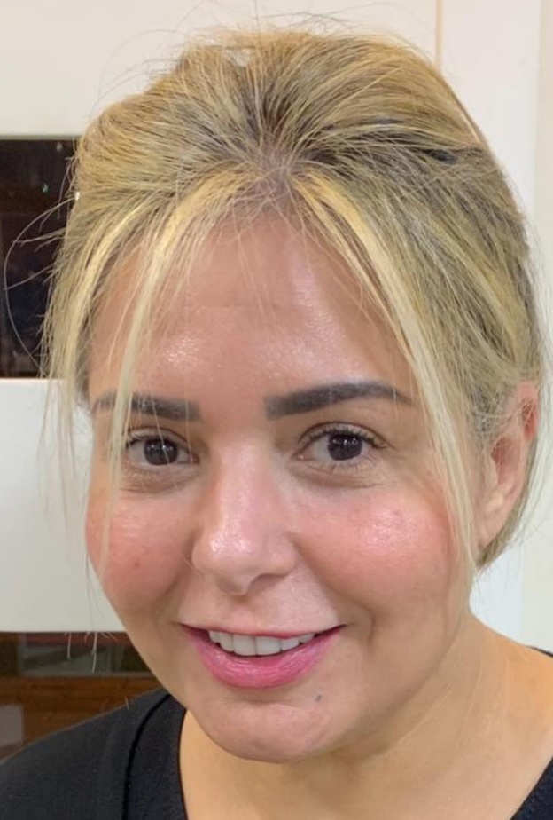 صابرين بعد خلع الحجاب