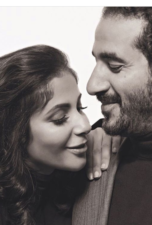 ياسمين صبري تعايد منى زكي و أحمد حلمي 