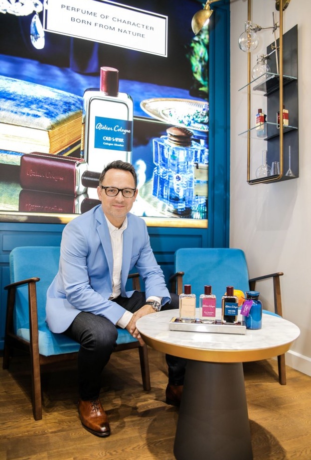 الشريك المؤسس لدار Atelier Cologne كريستوف سيرفاسيل Christophe Cervasel