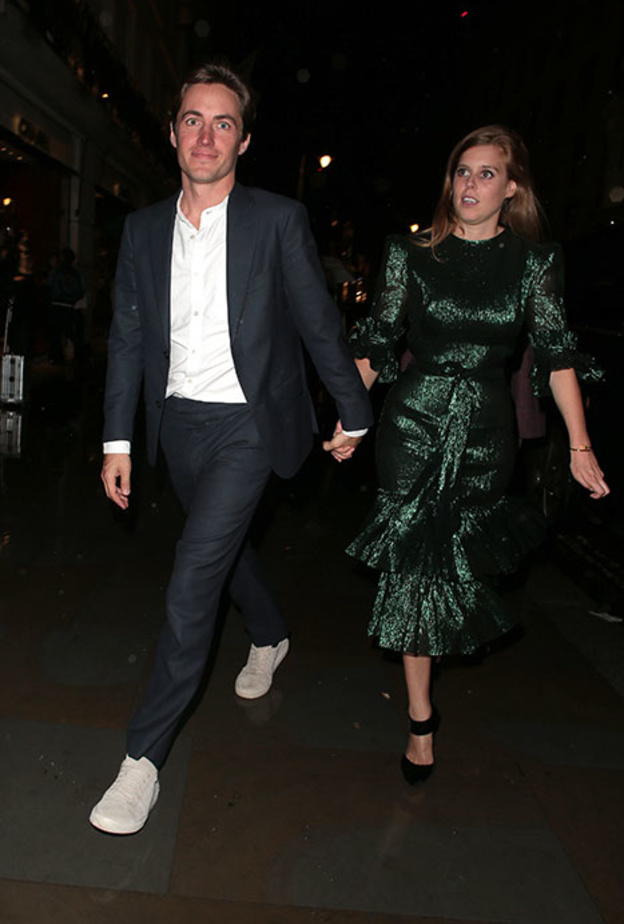 الأميرة بيانريس ووالدها الأمير أندرو