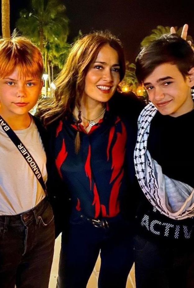 سلمى حايك وزين الرافعي