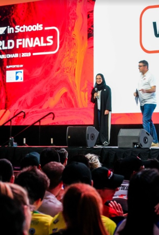 انطلاق فعاليات النهائيات العالمية لمسابقة الفورمولا1 في المدارس لعام 2019 في جزيرة ياس 