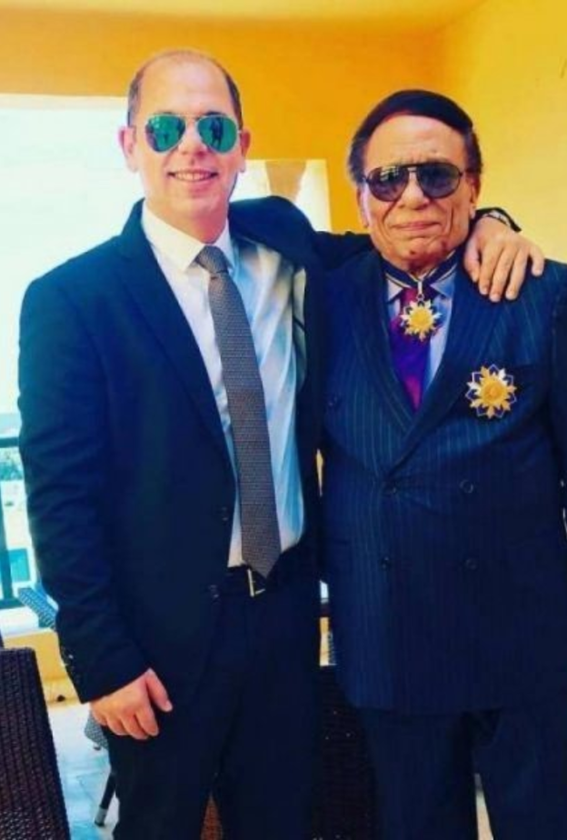 عادل امام ورامي امام