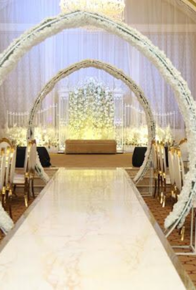 ديكور بتنسيق منظمة الاعراس السعودية لمياء السريحي