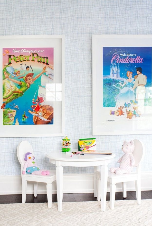 أجواء فيلم frozen يطغى على ديكور غرفة نوم بنات