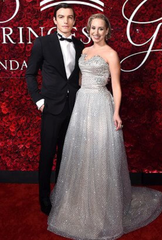  ياسمين غريس رافقت الأمير ألبرت الثاني إلى الحفل