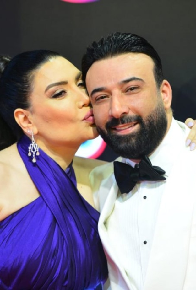 عبير صبري وزوجها