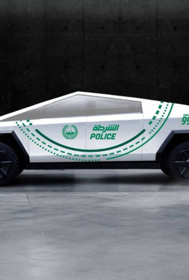 شرطة دبي قد تضم شاحنة تسلا الجديدة إلى أسطولها