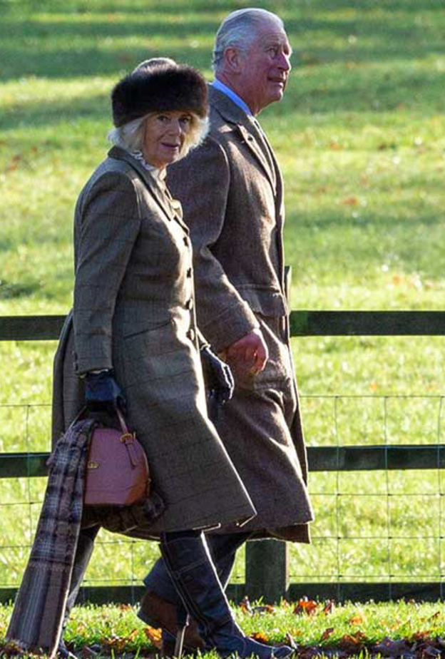  أحد ظهور للأمير تشارلز ودوقة كورنوال في ساندرينجهام