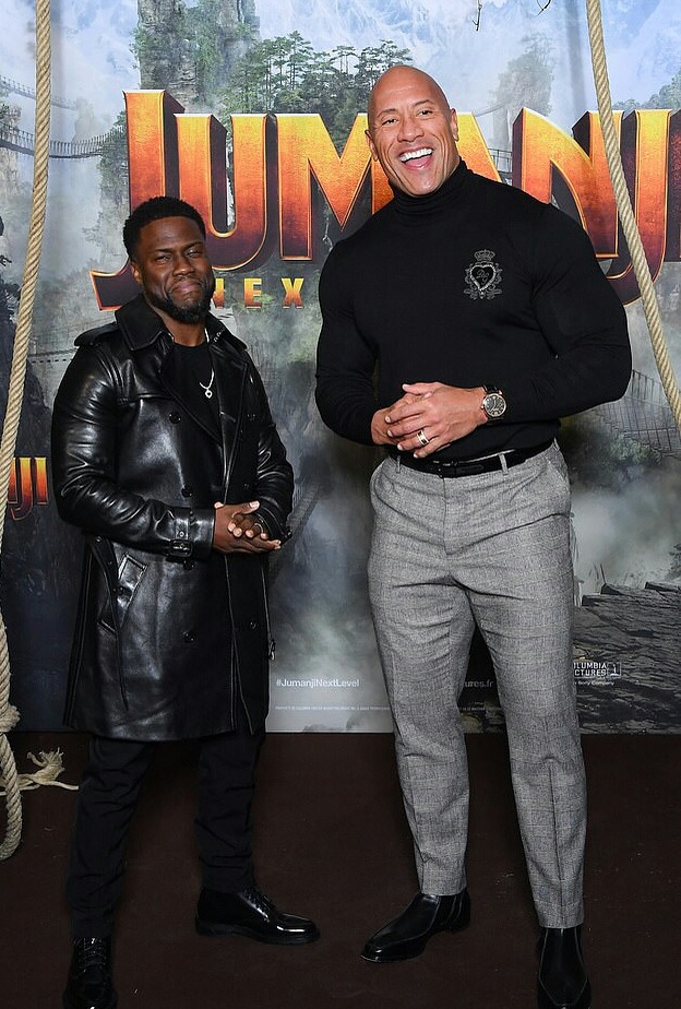 ذا روك و كيفن هارت 