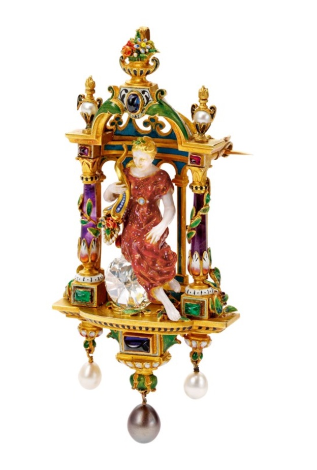 أقراط من هاري ونستون