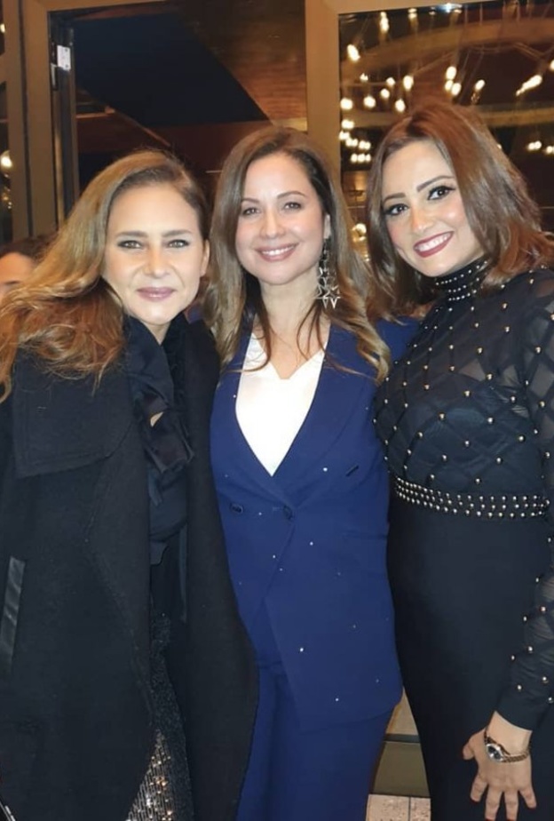 نيللي كريم وريا ابي راشد وبشرى