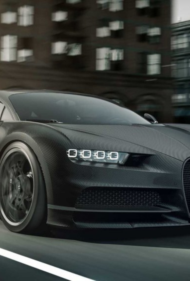  بوغاتي تحدد انتاج الإصدار المحدود Chiron Noire بـ 20 نسخة