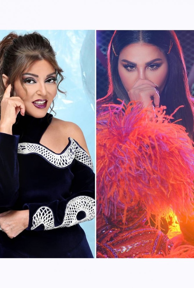 احلام وسميرة سعيد في برنامج ذا فويس