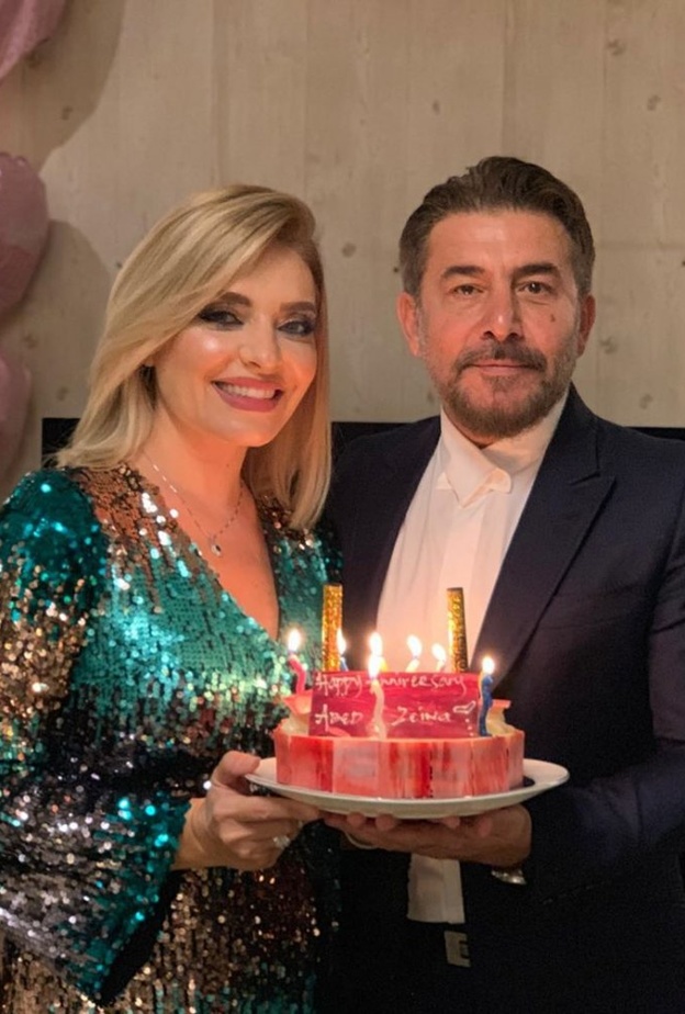 عابد فهد وزينة يازجي