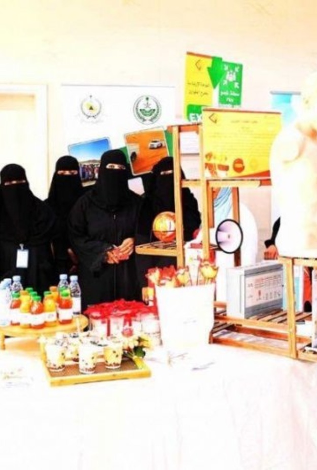 فريق السلامة النسائي أول فريق نسائي للدفاع المدني بتبوك