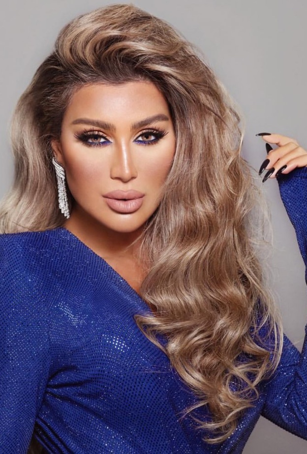 صبغات شعر النجمه مايا دياب