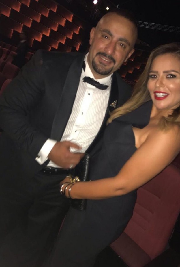 احمد السقا وزوجته 