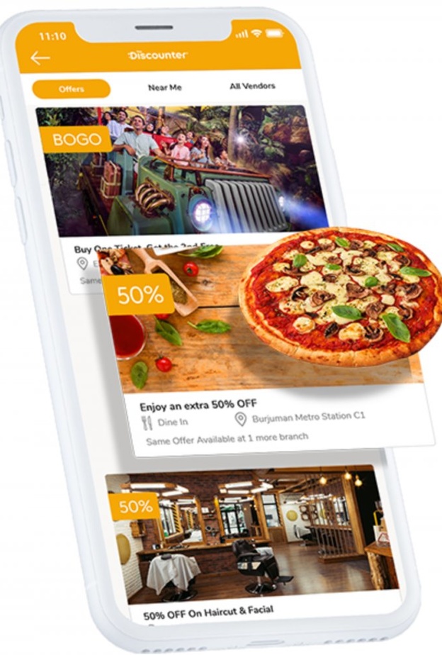 The Discounter تطبيق التنزيلات والأسعار المخفضة في الإمارات