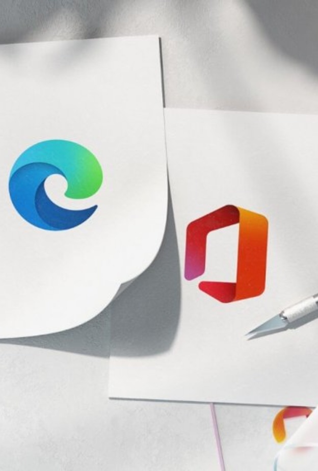 التصاميم الجديدة لعدد من ايقونات تطبيقات مايكروسوفت