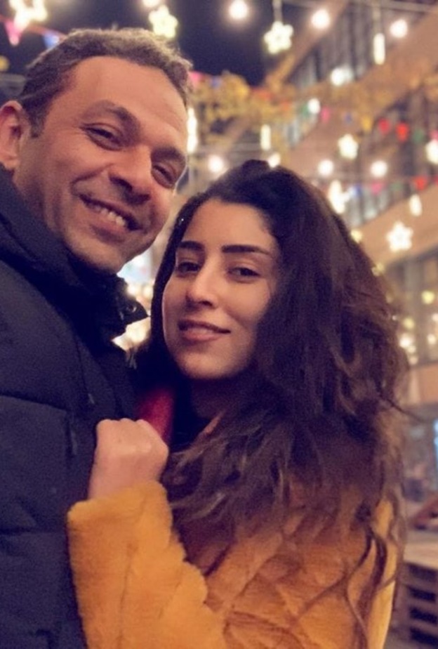 آيتن عامر وزوجها