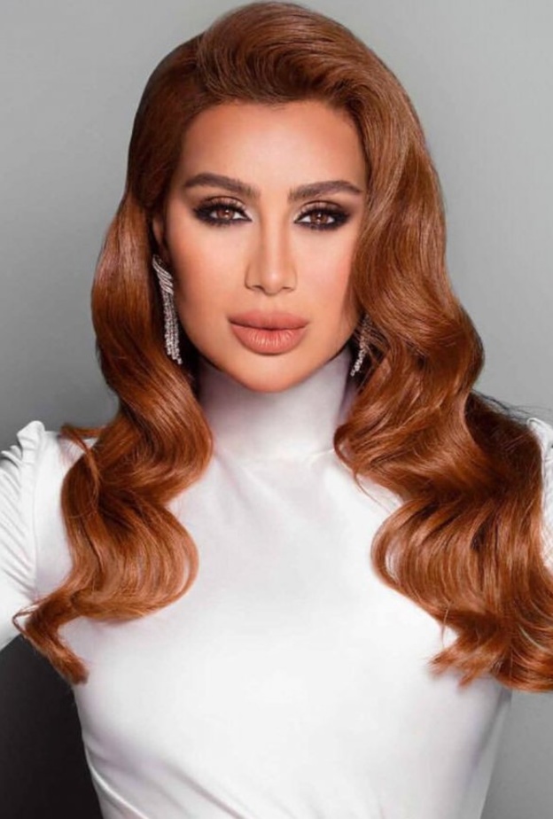 صبغات شعر بلاتينية للعروس الجريئة مستوحاة من مايا دياب