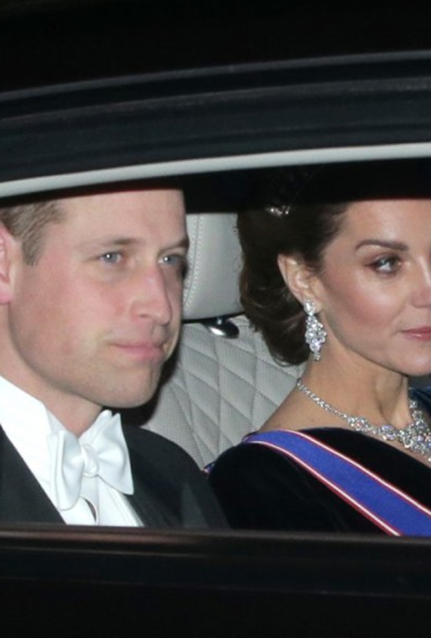 الأمير وليام وزوجته كيت ميدلتون اصطحابا ماري بيري في جولة على أماكن خيرية