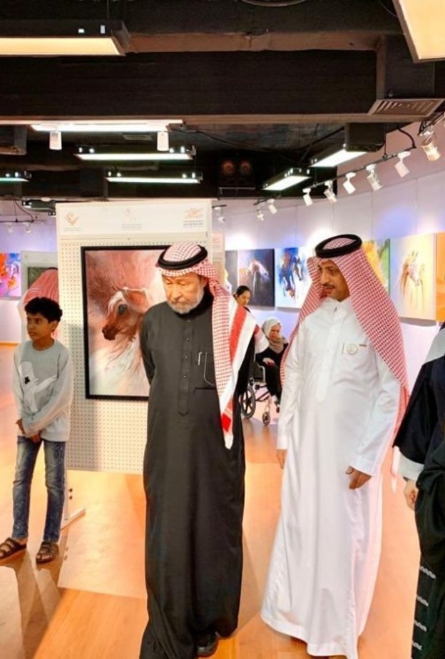 الأمير فيصل بن عبدالله أثناء حفل تكريم الفائزين