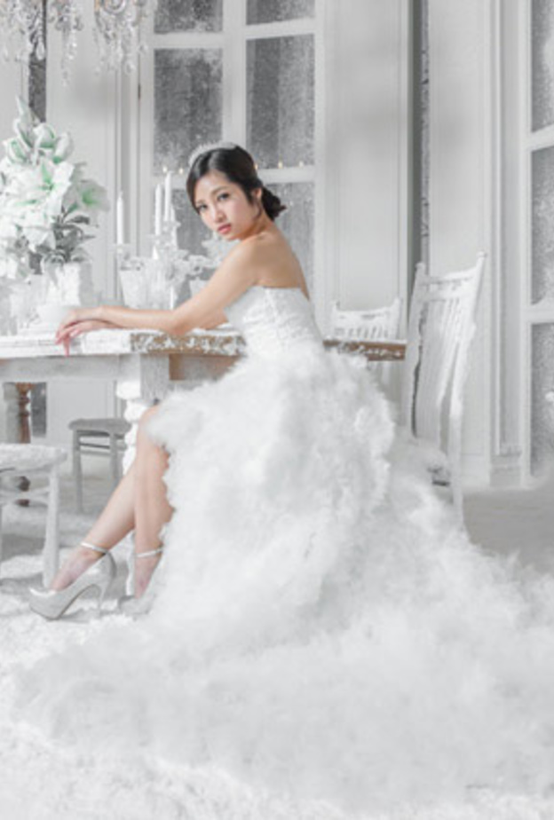 زيني زفافك برقائق الثلج