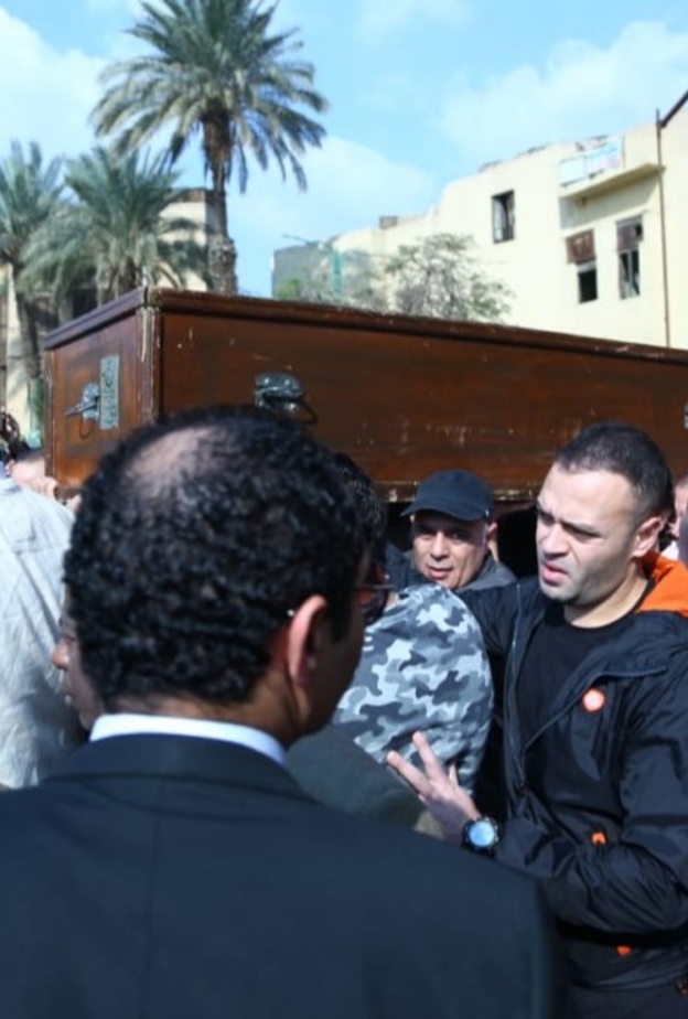 جنازة  المخرج ياسر زايد