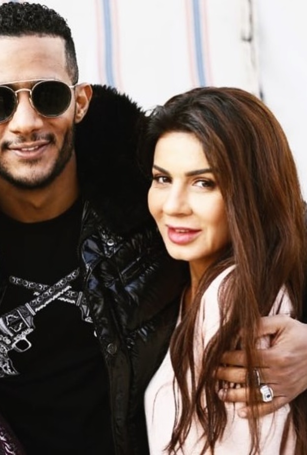 نجلاء بدر ومحمد رمضان 