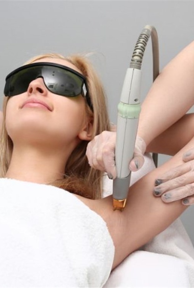 تأثير الليزر على الحامل 