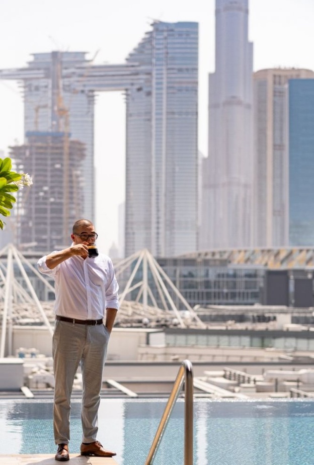 سفير قهوة نسبريسو Nespresso في الشرق الأوسط ياسر كورباتو 