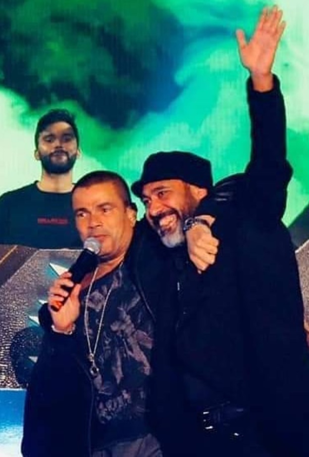 عمرو دياب وعمرو مصطفى