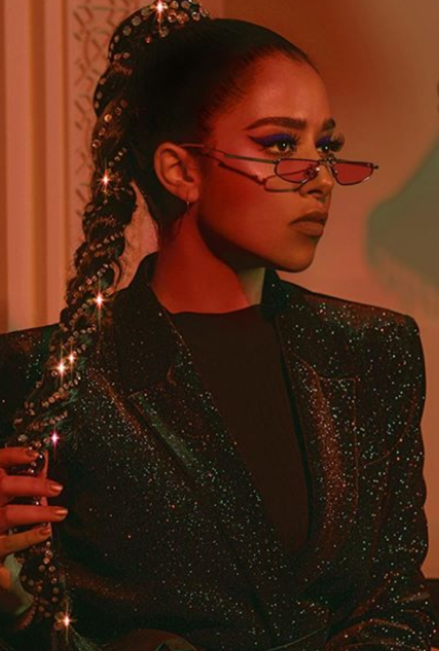 ضفيرة شعر بلقيس 