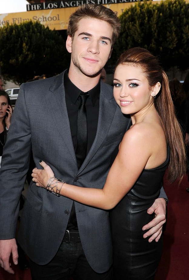 مايلي سايرس و ليام هيمسورث