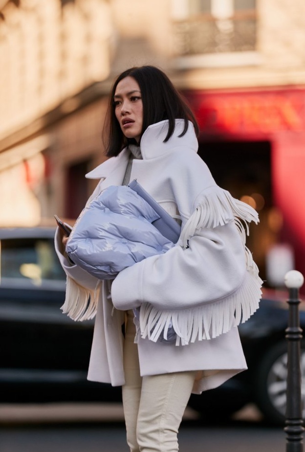 الكنزة المزيّنة بالشراريب