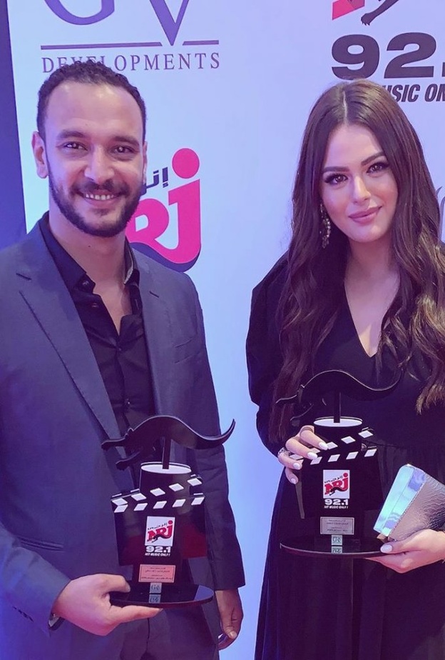 احمد خالد صالح وهنادي مهنى