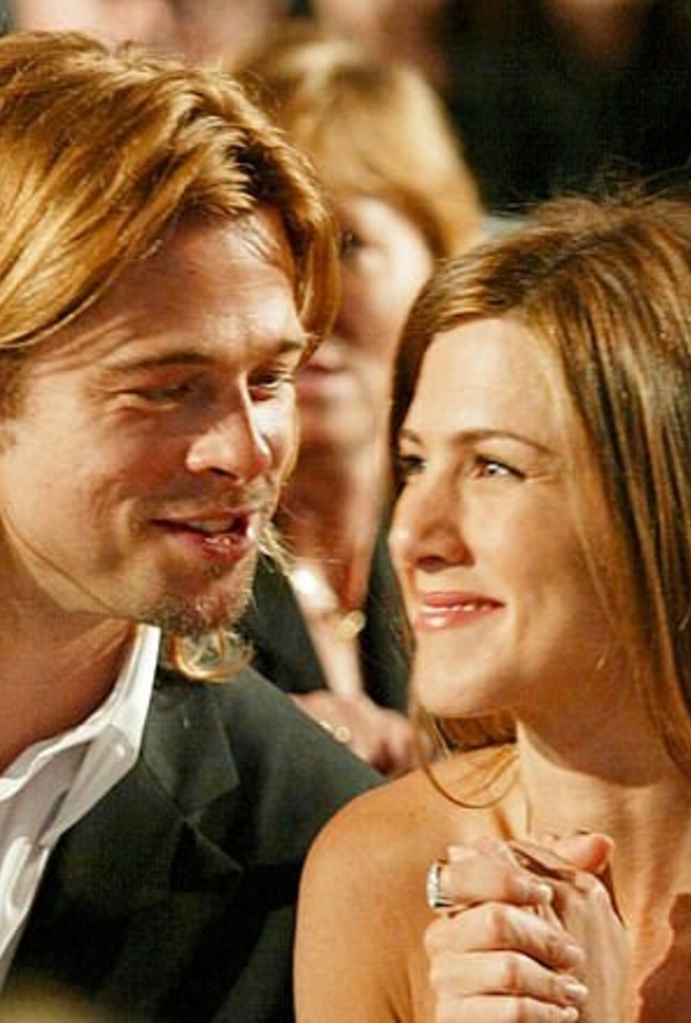 براد بيت و  جينيفر انيستون 