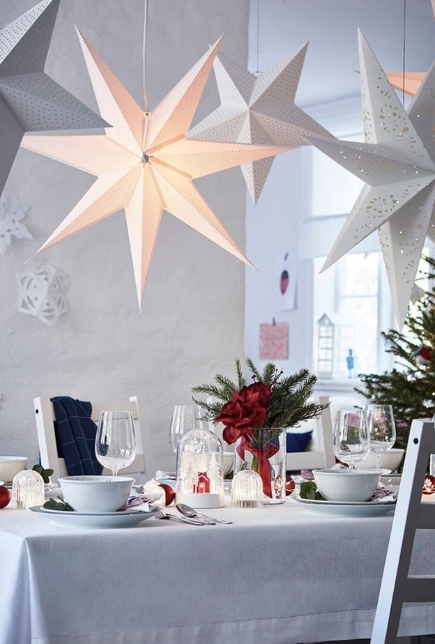 _ألوان العيد المبهجة في ديكورات مائدة طعام 2020