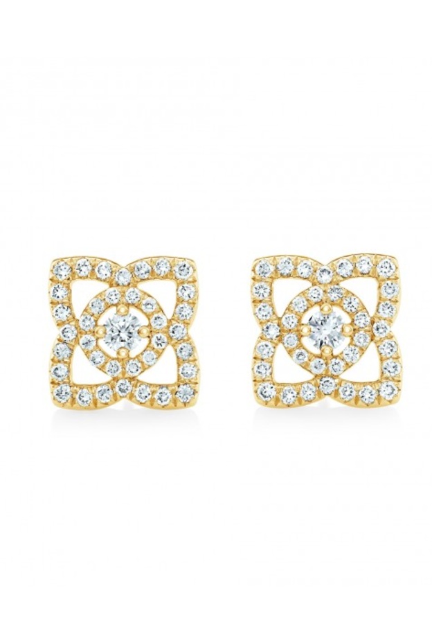 اقراط ذهب اصفر