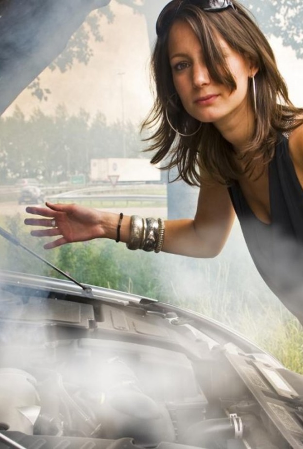 ارتفاع درجة حرارة السيارة عند تشغيل المكيف