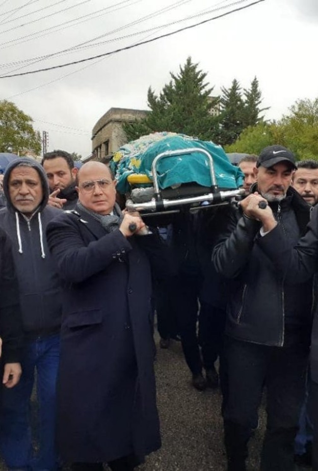 جنازة الراحلة نجوى قاسم